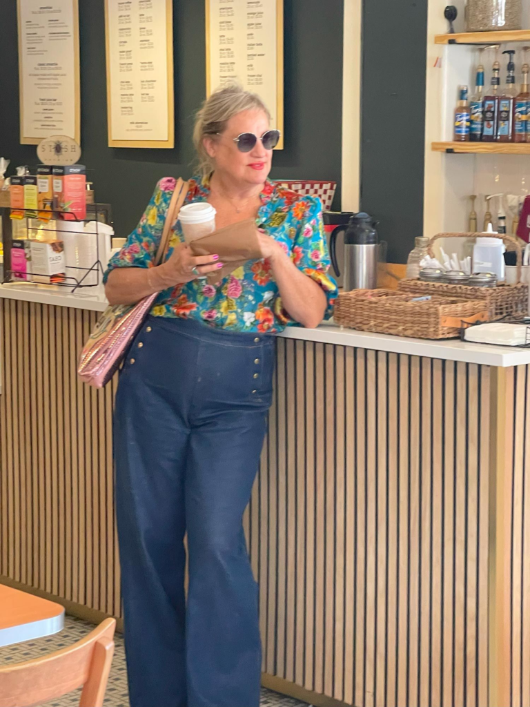 linda with attendee