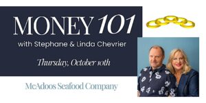 Money 1015 is a free and fun financial empowerment dinner.